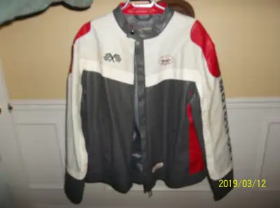 Men's motorcycle jacket, View more
