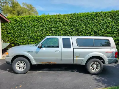 This truck is being sold as is there is rust in both drivers and passenger door. As you can see in t...