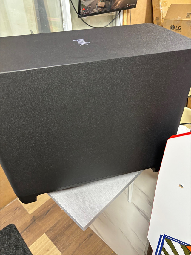 Polk Audio React Sub Wireless Subwoofer for React Sound Bar in Speakers in Cambridge - Image 4