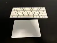 Apple Magic Trackpad and Keyboard 