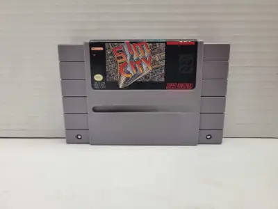 SNES Sim City , View more