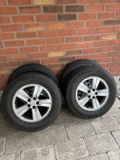 New tires - bought last summer used for 4 months Best offer