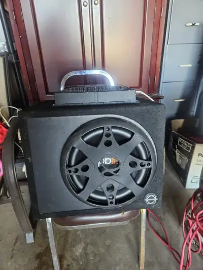 Jbl 800watt 12" powerbass subwoofer Baseworks sub box for 12" $550 obo