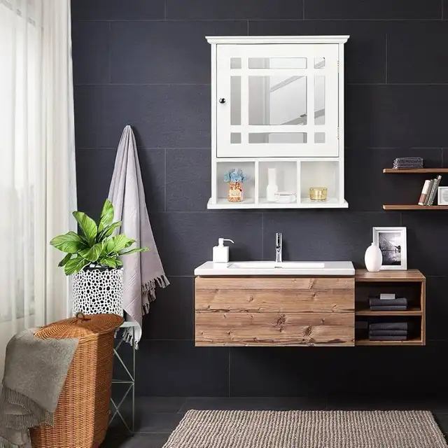  20"L medicine Cabinet, Bathroom Cabinet, Hanging Cabinet in Bathwares in Markham / York Region - Image 5