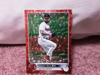 Topps 2022 Red Foil card