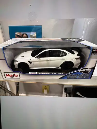 1/18 diecast maisto Alfa Romeo Giulia GTAm new , View more
