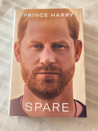 SPARE BOOK BY PRINCE HARRY