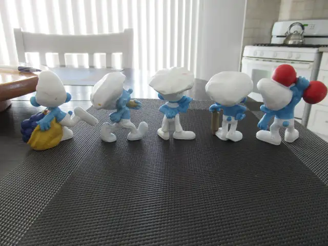 Smurfs: Greedy, Chef, Baker, Hefty Body Builder PRICE FOR EACH in Toys & Games in Brantford - Image 3