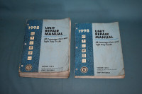 1998 Chevrolet Pontiac Buick Cadillac GMC Unit Repair Manual