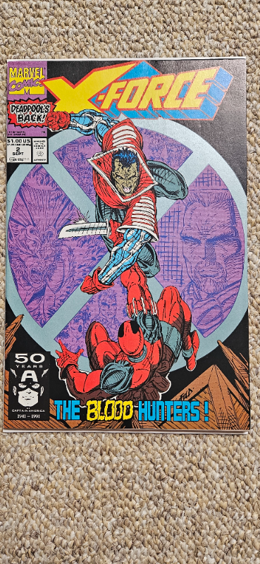Marvel's X-Factor Issue #2 - The Blood Hunters - Deadpool (Mint) 2nd appearance of Deadpool (Wade Wi...