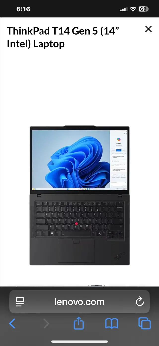 Lenovo Thinkpad T14 Gen5 32 g  in Laptops in Richmond - Image 10