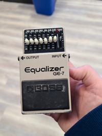 Boss Equalizer Pedal