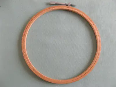 Wooden embroidery hoop, View more