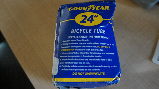 GOODYEAR BICYCLE TIRE TUBE in Clothing, Shoes & Accessories in Norfolk County