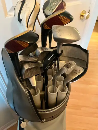 Golf set & bag, View more
