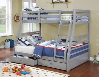 Wooden Bunk Bed With Storage. Free Home delivery, View more