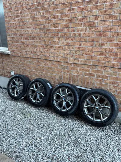 Selling my Pirelli Scorpion Winter Tires off my 2022 BMW X5. Tires have good tread left, no patches...