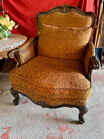 Antique Style Armchairs - Set of Two, View more