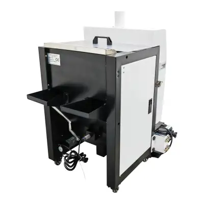 Item Number: 012048 The hot stamping shaking powder machine is a device used for white ink hot stamp...