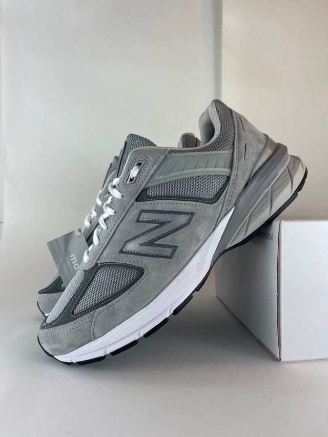 NEW BALANCE Men's shoes - Made In USA 990v5 Grey - 10 US - BRAND dans Chaussures pour hommes  à Ville de Montréal