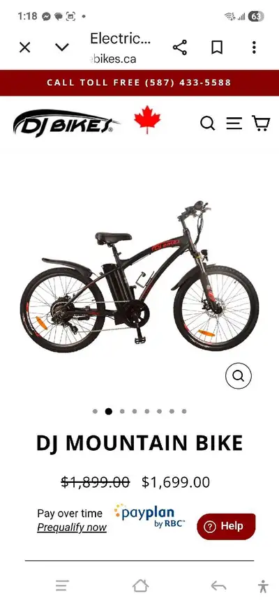 New X DJ EBIKE, View more