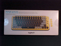 POP KEYS  Logitech:   'Mechanical Wireless Keyboard'.