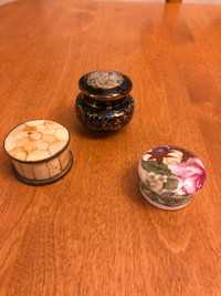 Collectible Miniature Containers