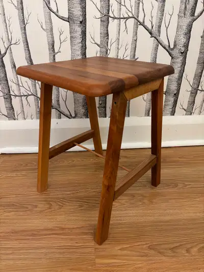 Acacia Wood Side Table, View more