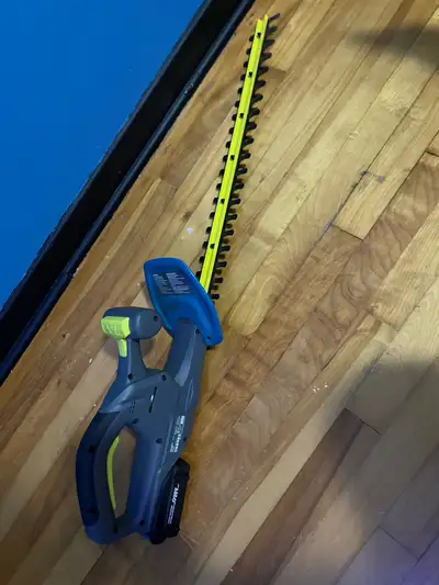 Yardworks hedge trimmer, View more