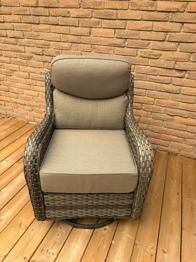 PIZZELLO Outdoor Swivel Rocker Chair, View more