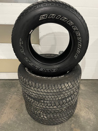 255/70R18 Bridgestone Tires all season
