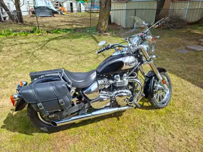 Bonneville in really good shape. Many spare parts