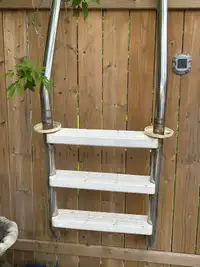 Inground pool ladder