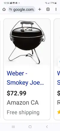 Weber Charoal BBQ - Smoky Joe