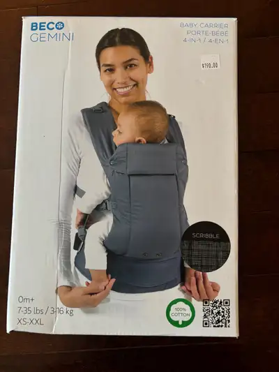 NEW Beco Gemini 4 in 1 Baby Carrier (org$190), View more