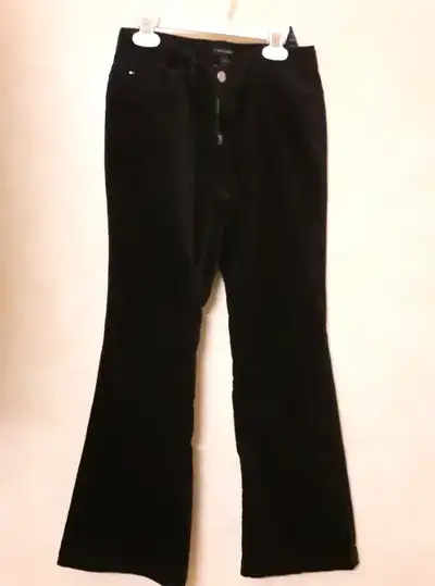 Girls - Tommy Hilfiger - Black Velvet Pants - (NEW), View more