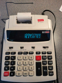 Staples printing calculator 2 Colour BD-1204TS