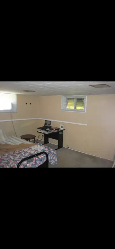 1 BEDROOM BSMT APARTMENT at Kipling subway area with private entrance. Well lit with very large bedr...