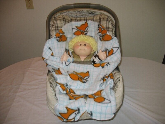 Baby Carseat Blanket Wrap-Polar Fleece $30 each in Strollers, Carriers & Car Seats in Cornwall