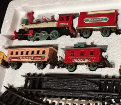 Dickensville Collectibles Christmas Train Set, View more