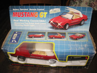MUSTANG - red model car - remote controlled - new - $ 50