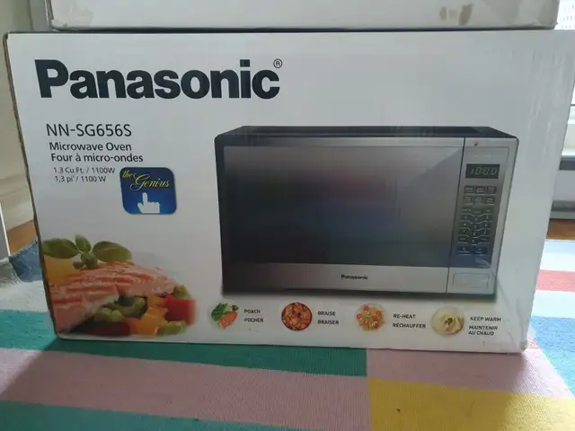 Panasonic Microwave Stainless 1100W62863735571713122