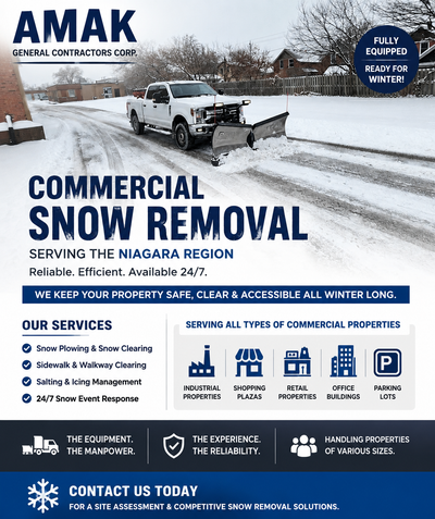 Commercial Snow Removal Services – Niagara Region, View more