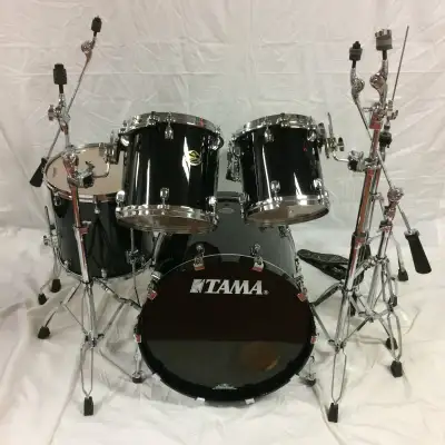 TAMA STARCLASSIC MAPLE HAND MADE IN JAPAN! Piano Black ( MINT ), View more