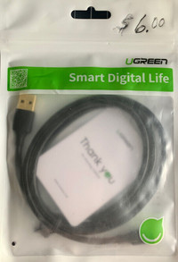 Câble USB 2.0 type A vers mini B mâle Ugreen