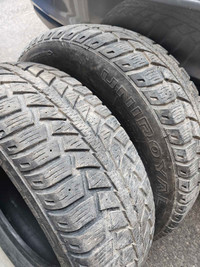 2x 205/65/R16  tiger paw winter tires only 2