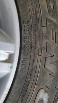 Toyo Country H/T All Season Tire on Aluminium Alloy rim 114.3 *5