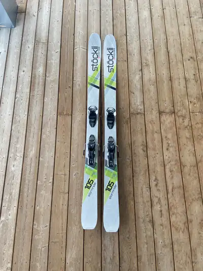 Stockli Stormrider Skis w/ Salomon Warden 11 Bindings, View more
