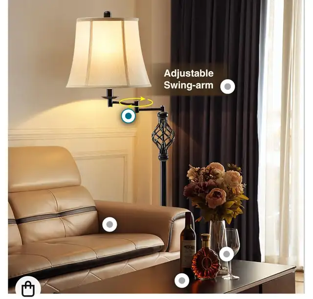 new 3 Color Temperature LED Floor lamp in Indoor Lighting & Fans in Markham / York Region - Image 4