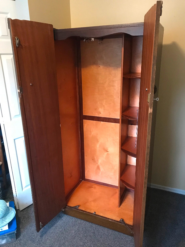 Antique wardrobe. A classic ! Perfect for yourB&B guest room Dressers